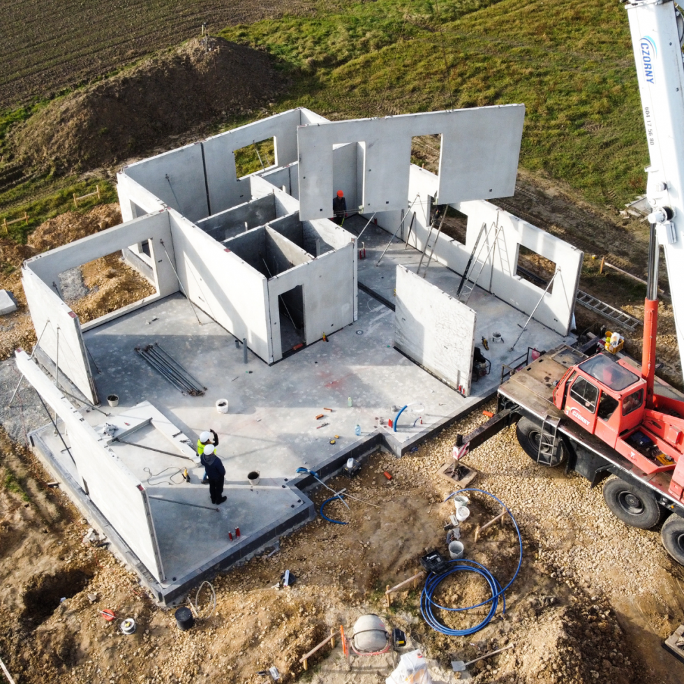 budowa domu z kermazytu